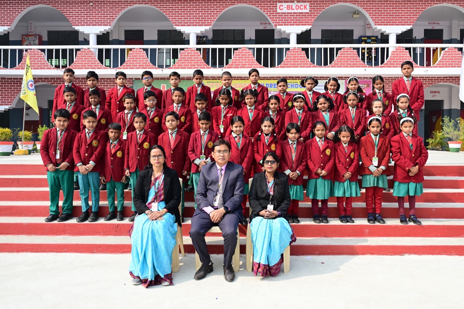 Class Teacher with Their Class