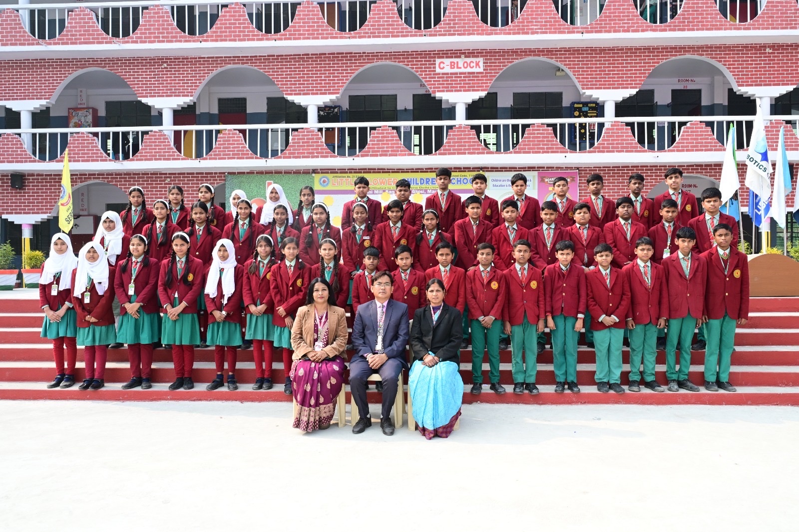 Class Teacher with Their Class
