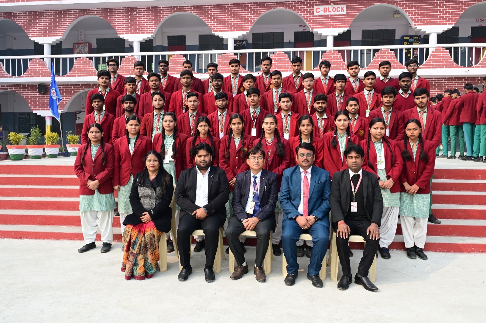 Class Teacher with Their Class