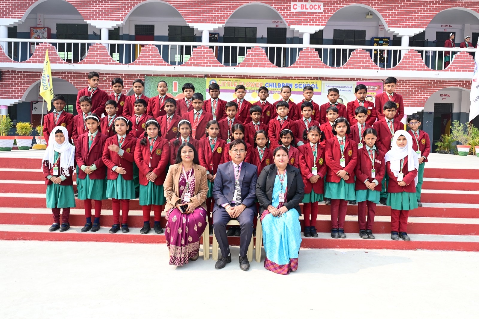 Class Teacher with Their Class