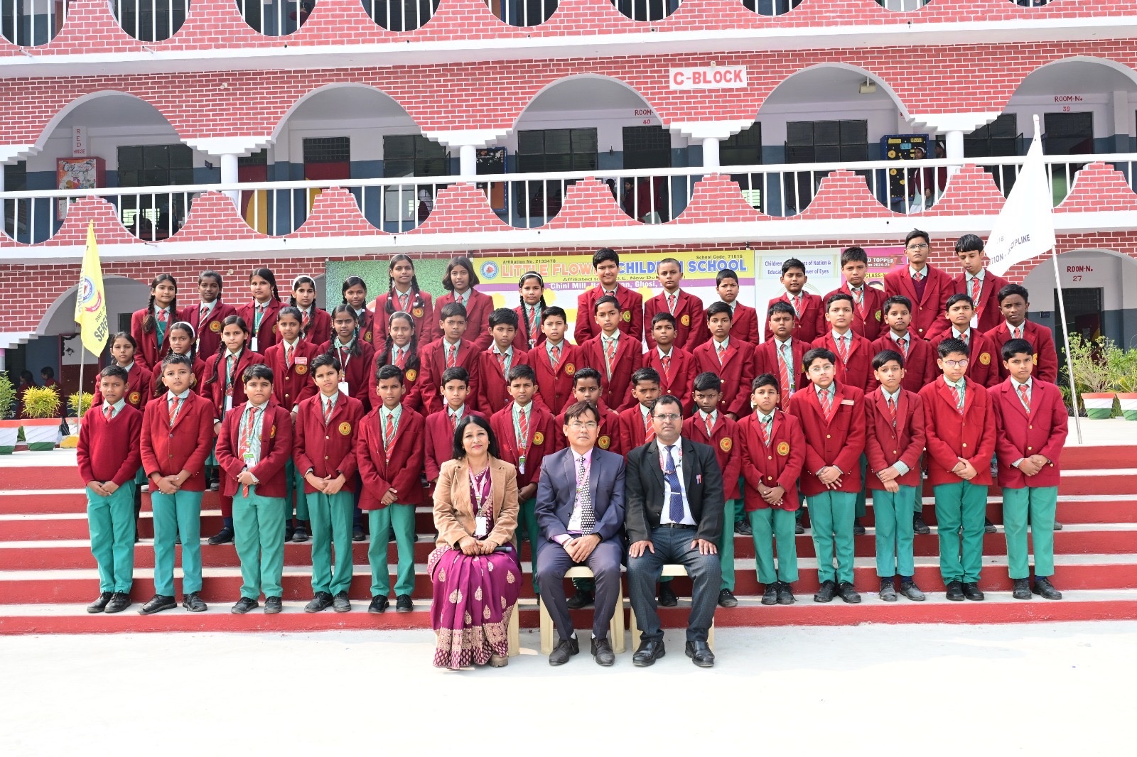 Class Teacher with Their Class
