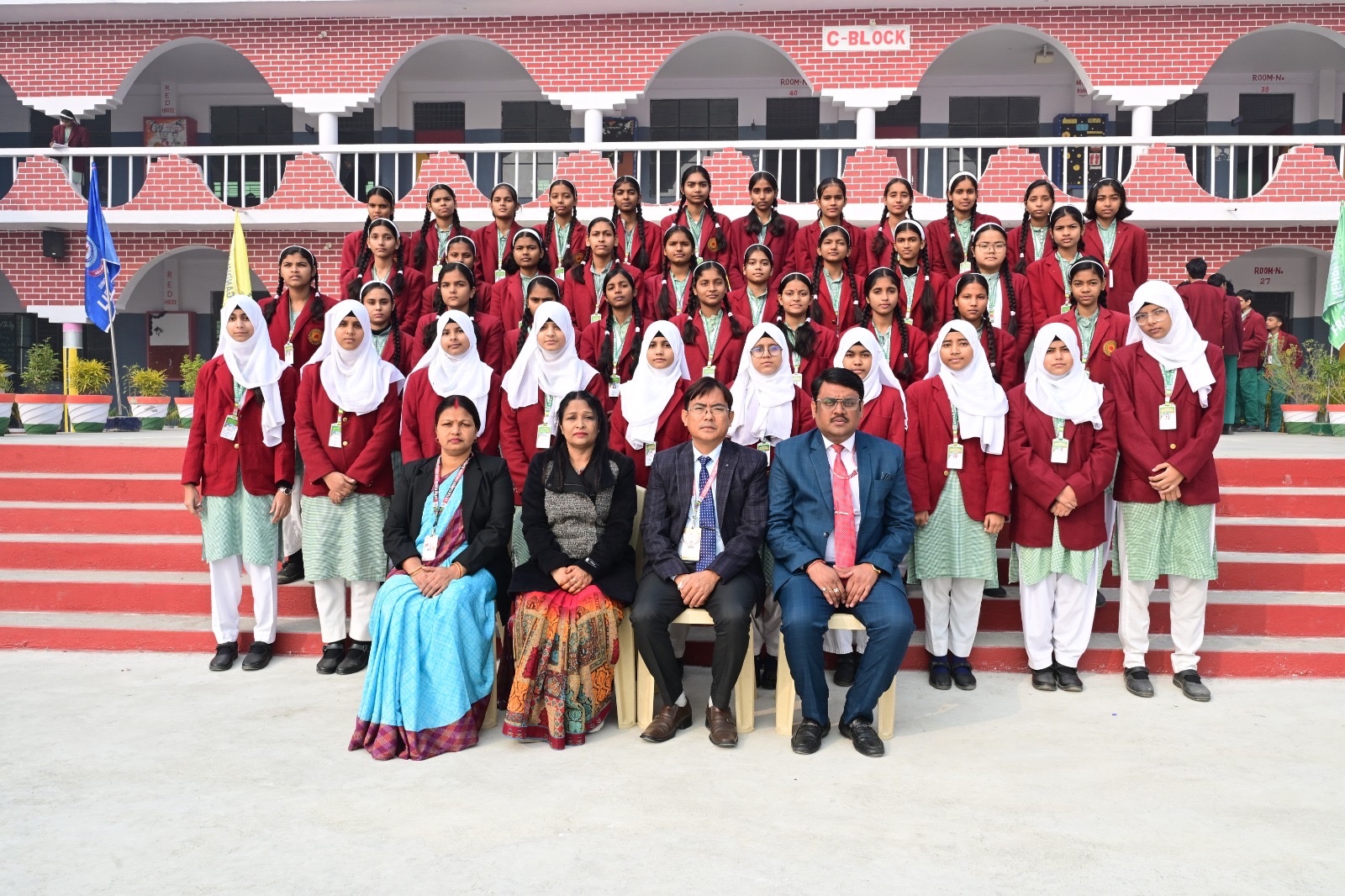 Class Teacher with Their Class